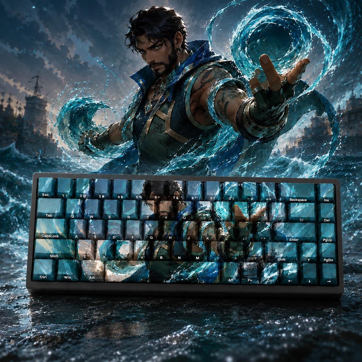 VALORANT Harbor-Inspired 68-key design, product view 1