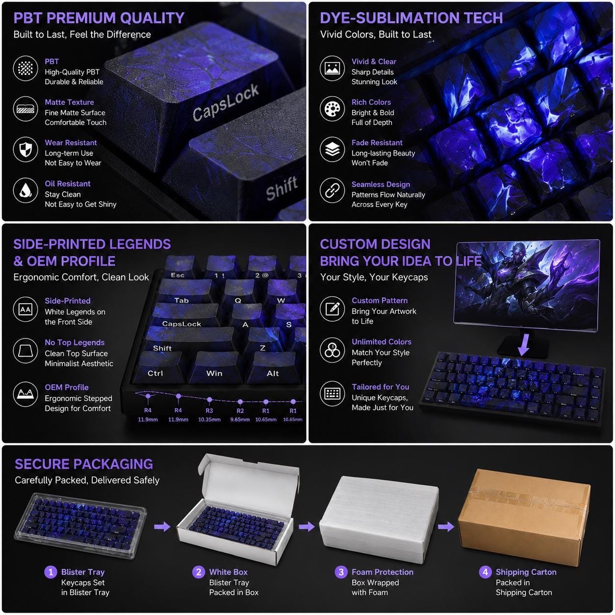 VALORANT Omen-Inspired 68-key design, product view 7