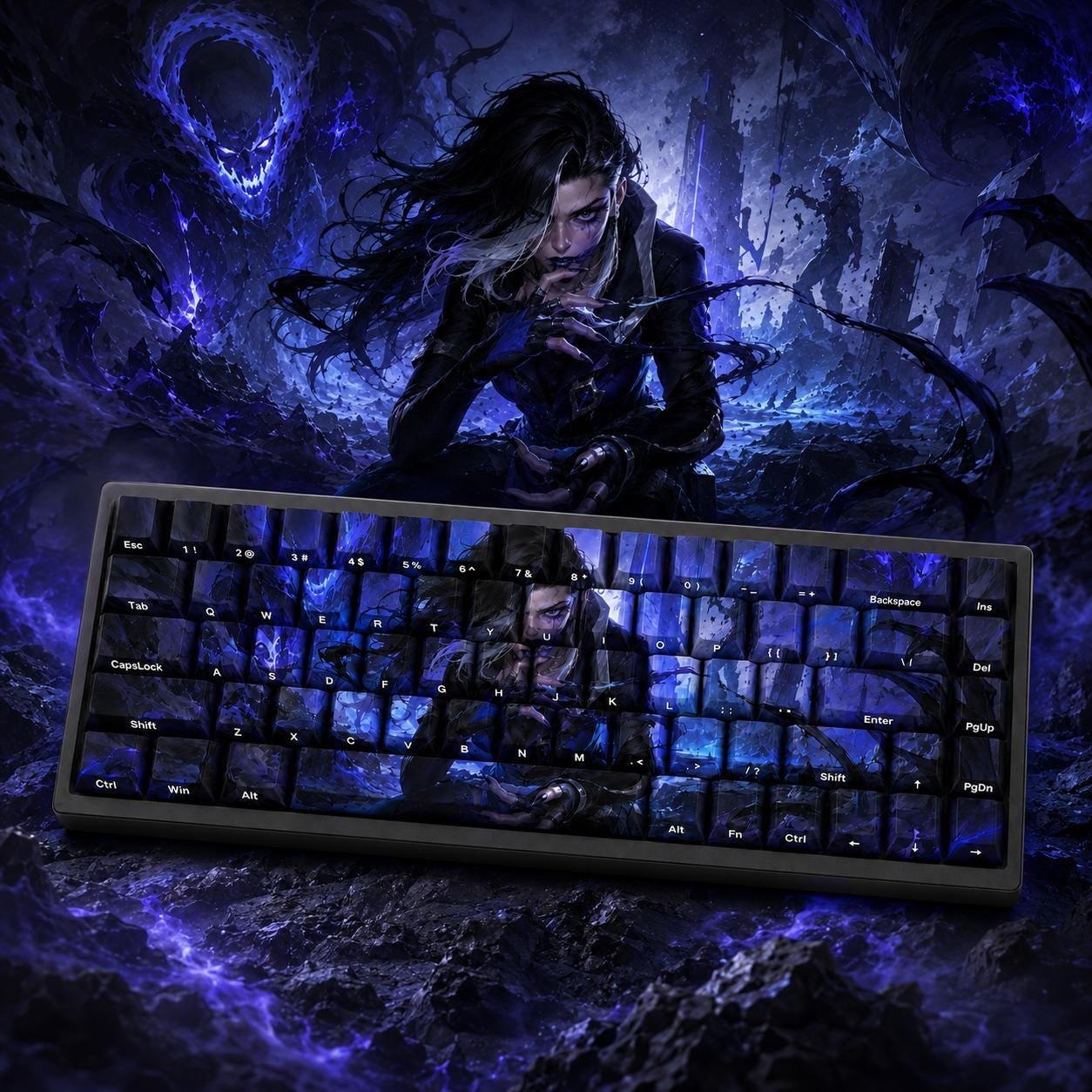 VALORANT Fade Inspired 68-key design, product view 1