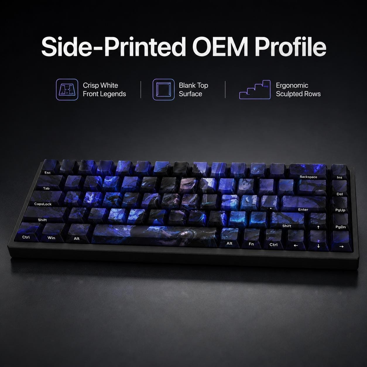 VALORANT Fade Inspired 68-key design, product view 7