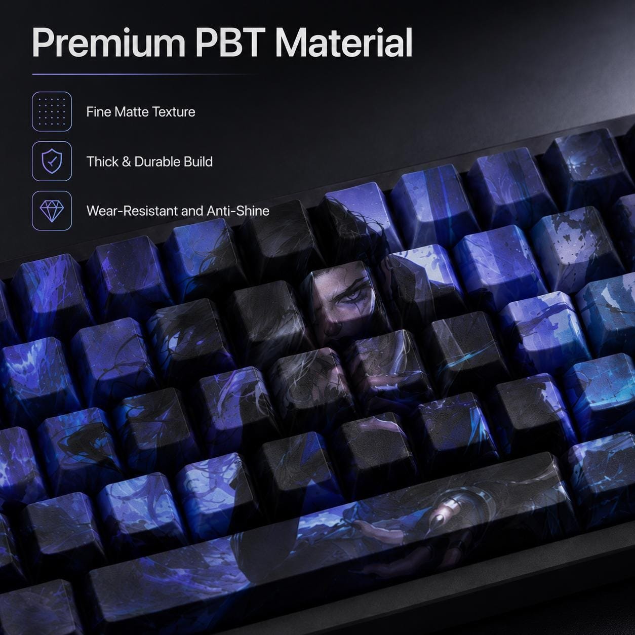 VALORANT Fade Inspired 68-key design, product view 10