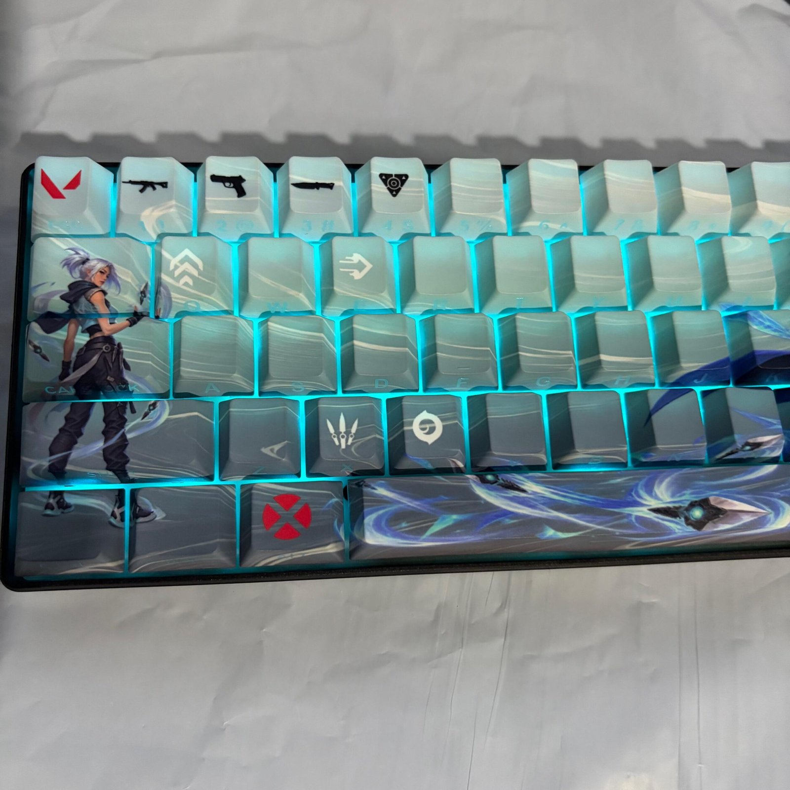 Valorant Jett Wind-Assassin 68-key design, product view 8