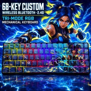 VALORANT Neon 68-key design, product view 1