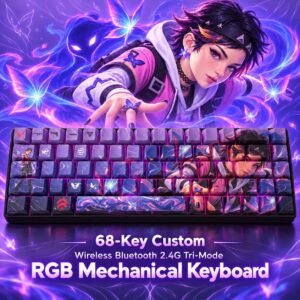 Valorant Clove 68-key design, product view 1