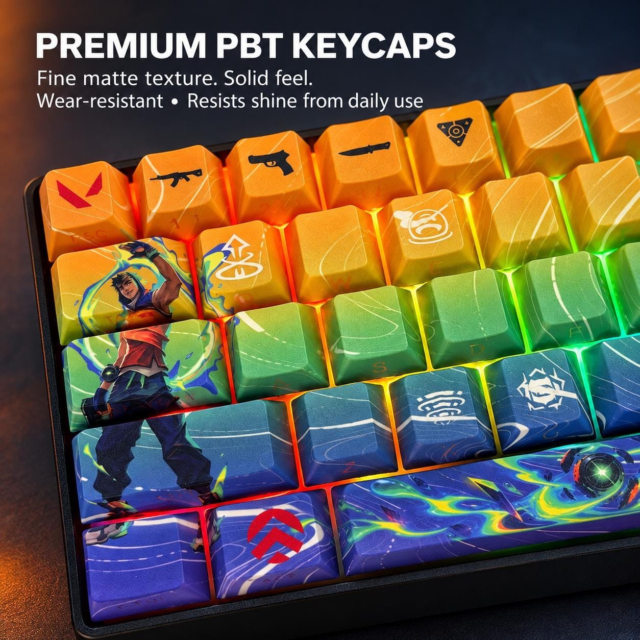 VALORANT Miks 68-key design, product view 8