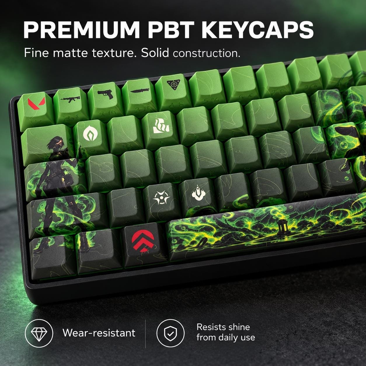 Valorant Viper 68-key design, product view 2