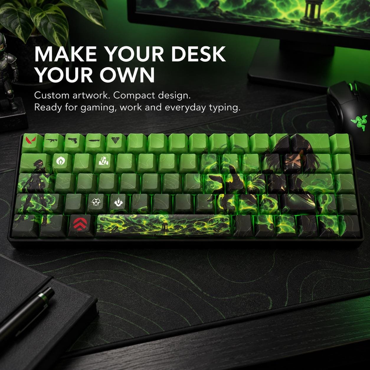 Valorant Viper 68-key design, product view 6