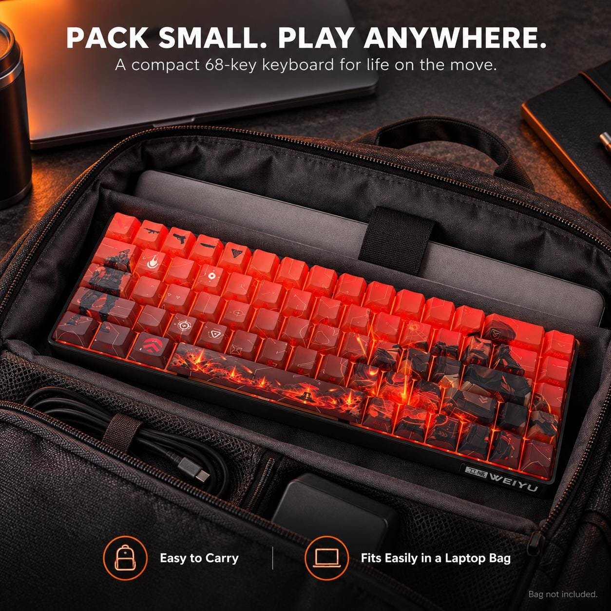 VALORANT Brimstone Custom 68-key design, product view 5