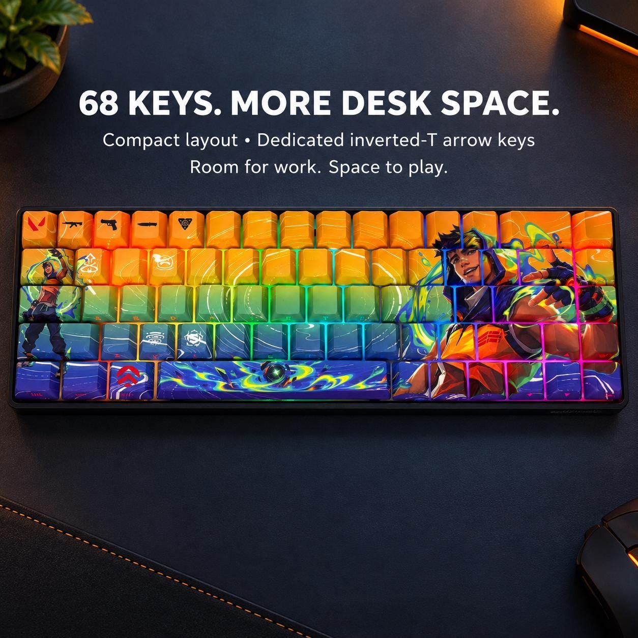 VALORANT Miks 68-key design, product view 6