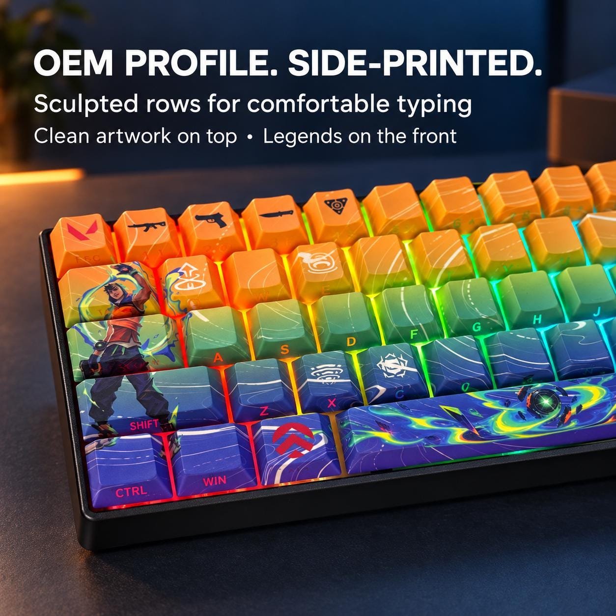 VALORANT Miks 68-key design, product view 5